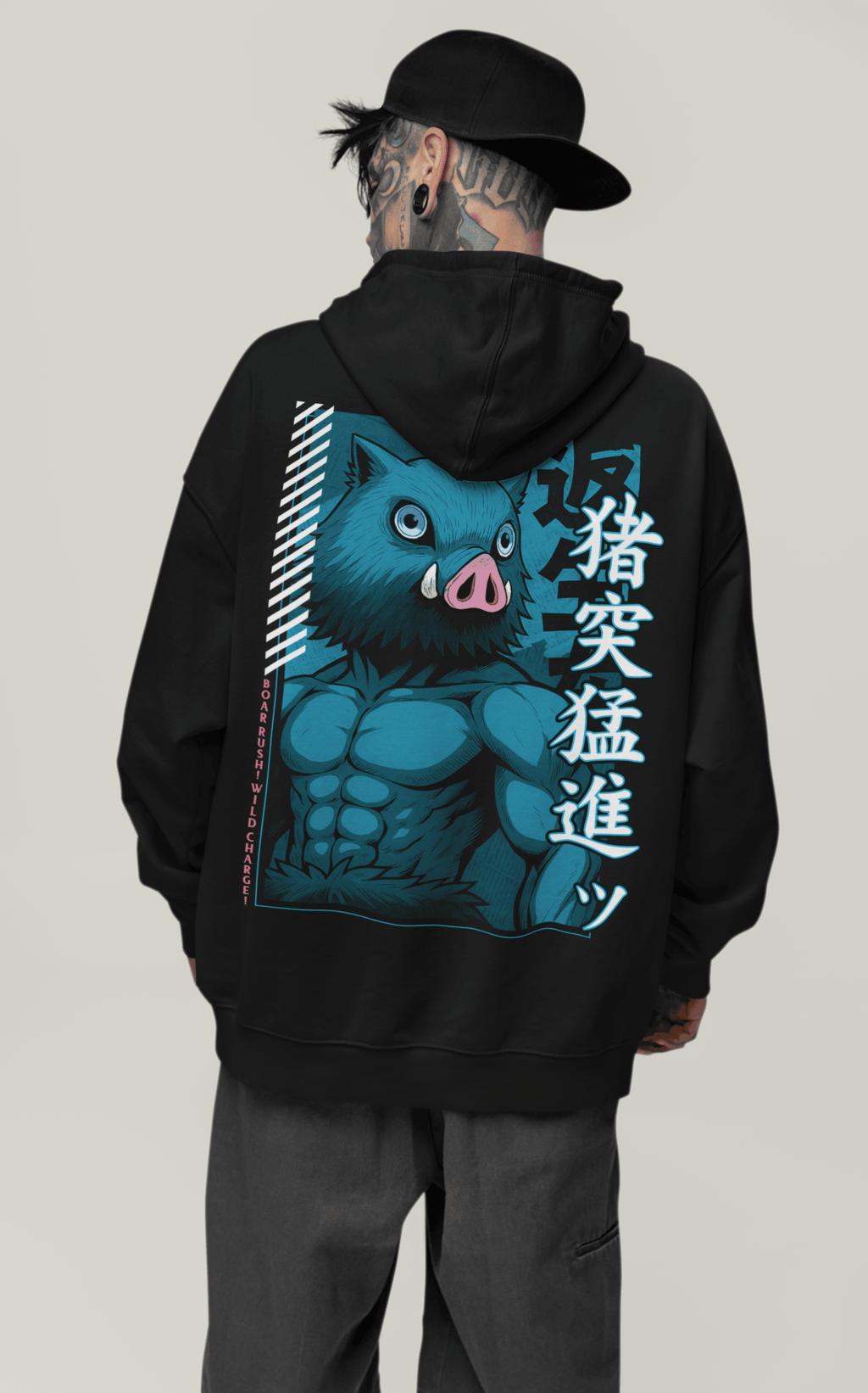 Oversized Hoodie - Berserker Energy