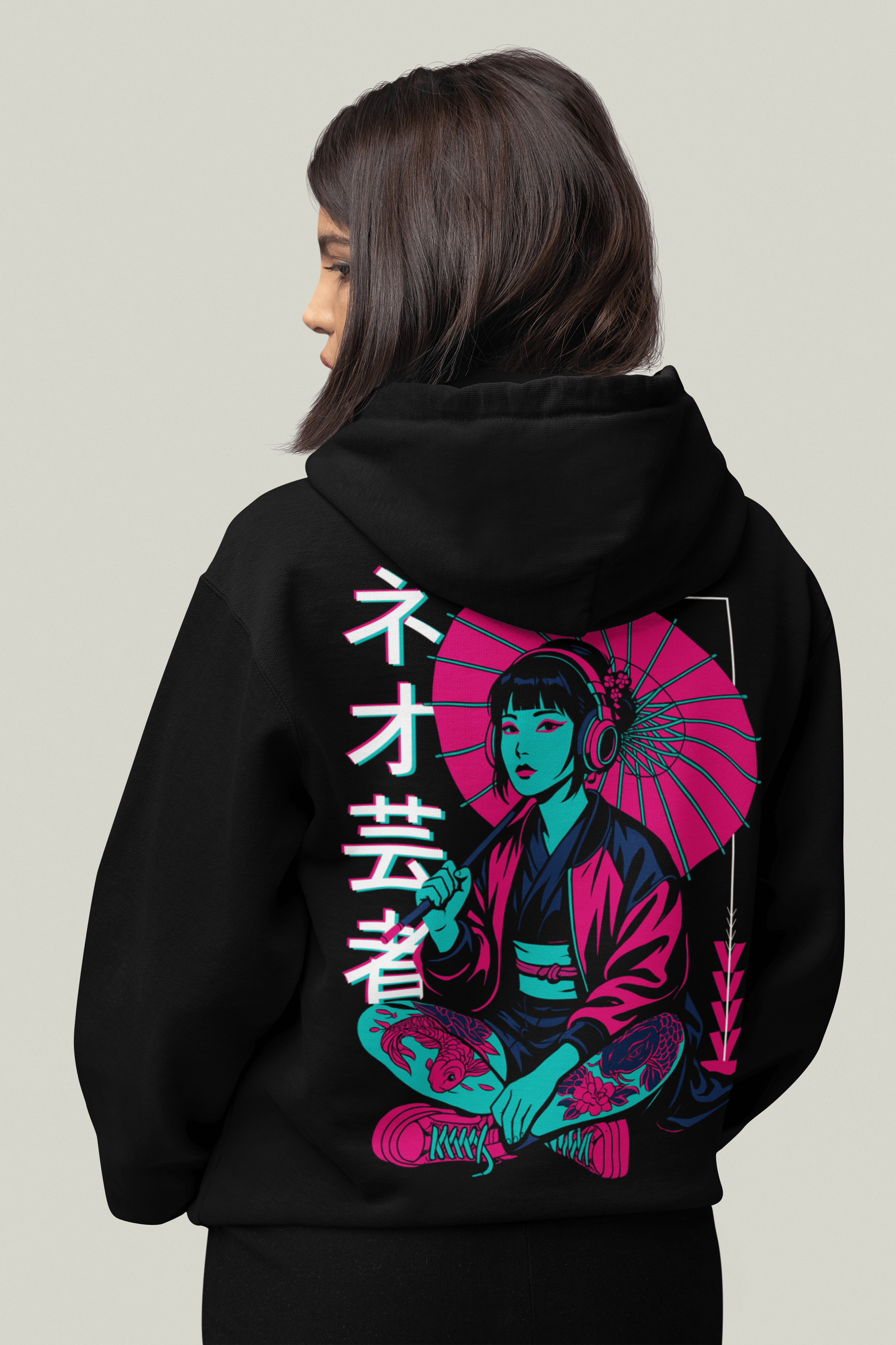 Hoodie - Neo Geisha