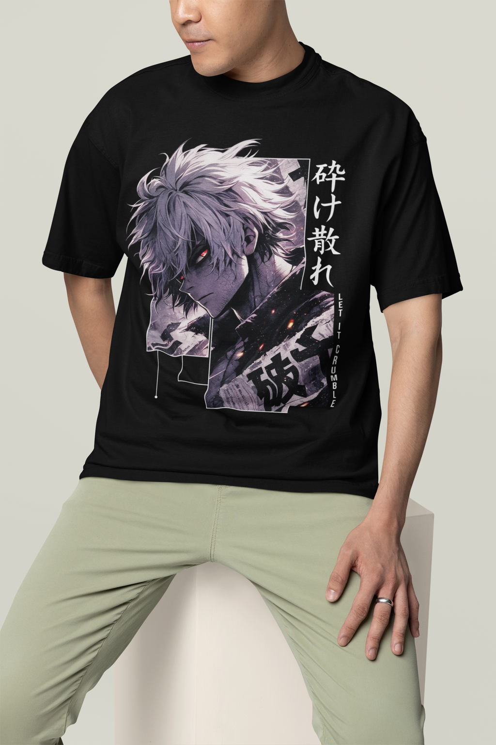 Oversized T-Shirt - Let it Crumble